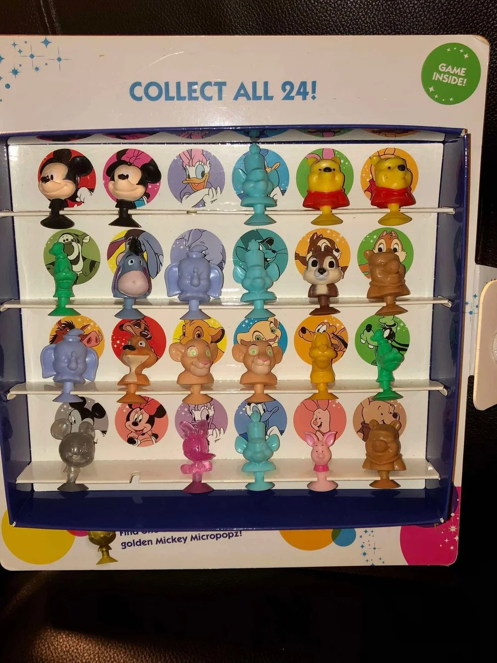 Disney Best Buddies Collector Album - Pink, Blue, Red, Green, Yellow
